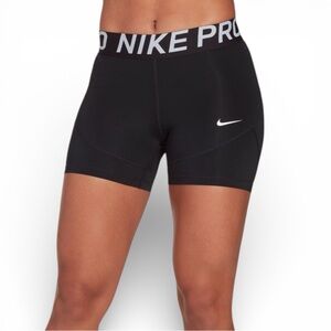 Nike Pro Dri-Fit Black Compression Training Shorts Women's Small